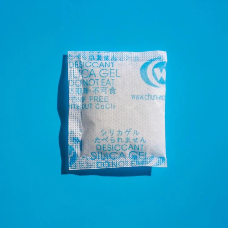 Bosses dessecants de gel de sílice de 5 grams